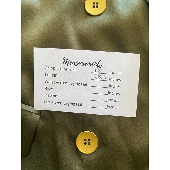 L’AGENCE green satin 3/4 sleeve collard blazer size 2 0063 - Picture 12 of 14
